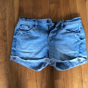 J crew factory Jean shorts